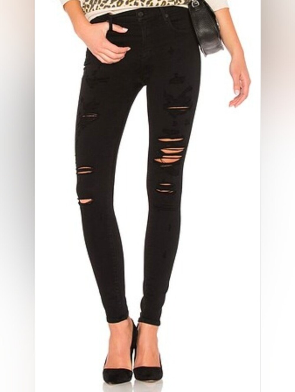 Agolde ($265) Sophie High Rise Skinny in Moonstruck